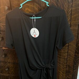 Anarres Black Maxi Dress